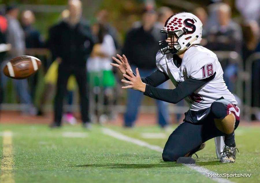 Sherwood executes the PAT. Photo by Brad Cantor