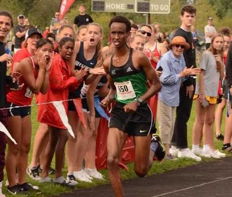 Parkrose's Ahmed Ibrahim was third in the 5A championships last year.