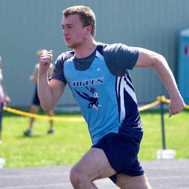 Jacob Johns qualifed for state as a sophomore. Last year he placed fourth in the 300-meter hurdles