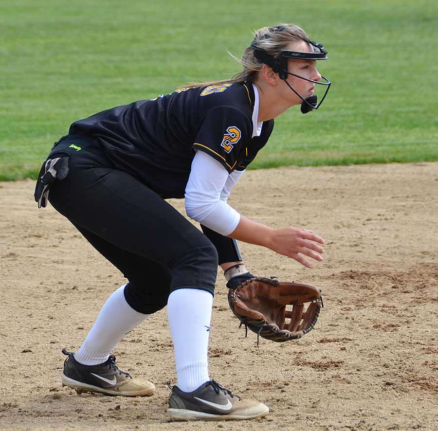 Camryn Boyles may get lost on a big campus like Oregon State but she feels right at home playing shortstop