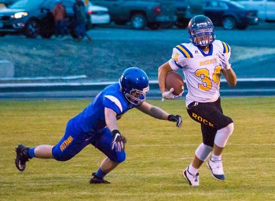 Sophomore Tyasin Burns has rushed for more than 1,000 yards this season. (DGP/Danielle Gambill Photography)