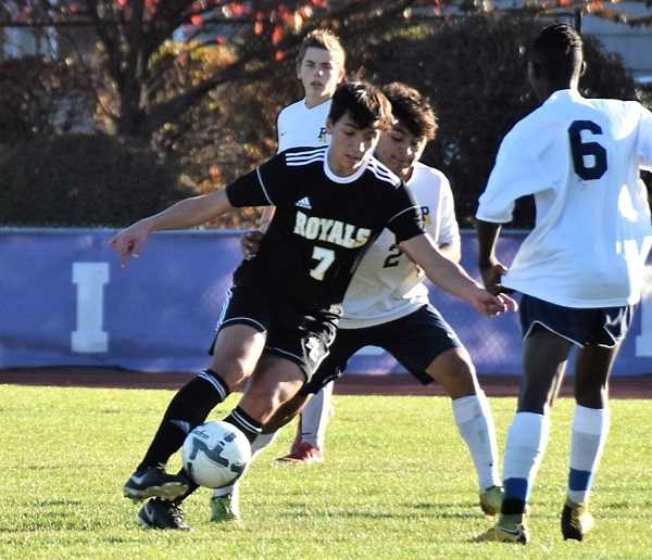 Jacob Babalai spent two seasons playing for Columbia Christian before Portland Christian fielded a team.