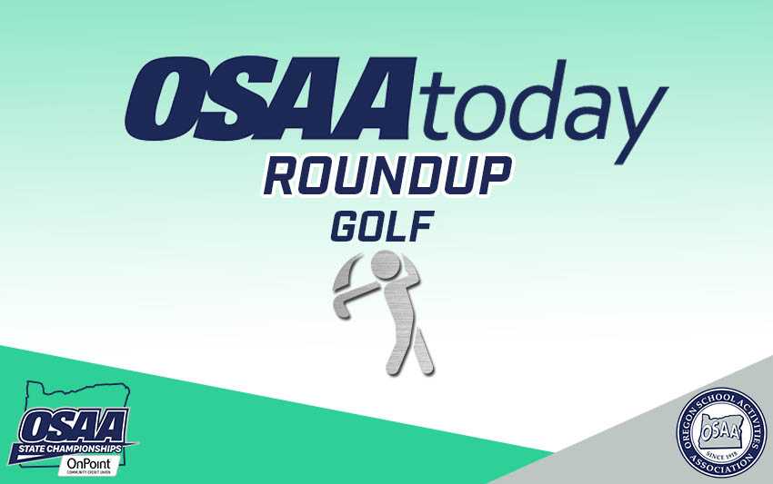 The first round of the OSAA state golf tournaments was Monday.