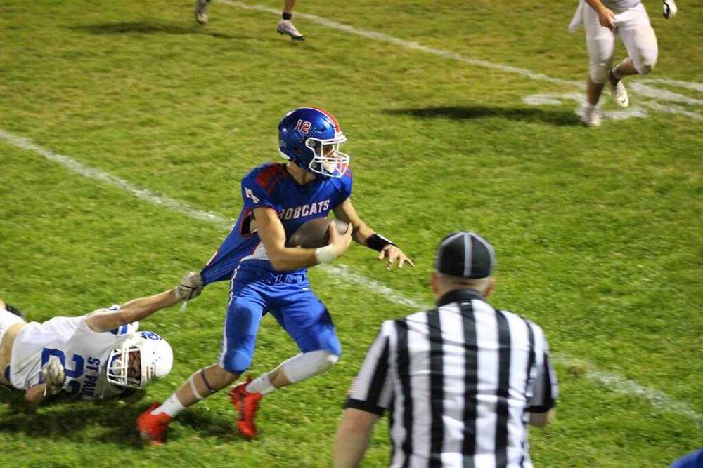 Myrtle Point QB Logan Backman leads the state in passing yards (421) and touchdown passes (8) after one week of the 2023 season