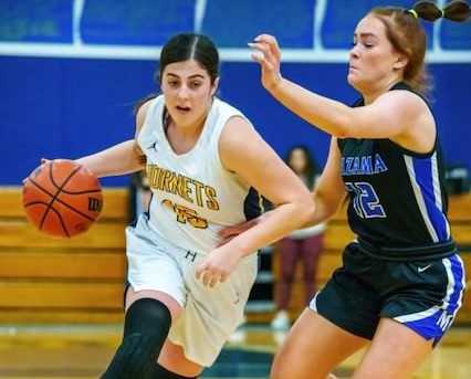 Henley senior point guard Annie Campos was the Skyline Conference player of the year last season. (Photo by Aaron Bocchi)