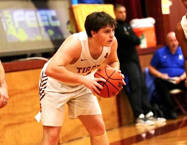 Senior Cooper Rothenberger has taken over at point guard this season for Junction City. (Photo by Dawn Marie Barth)