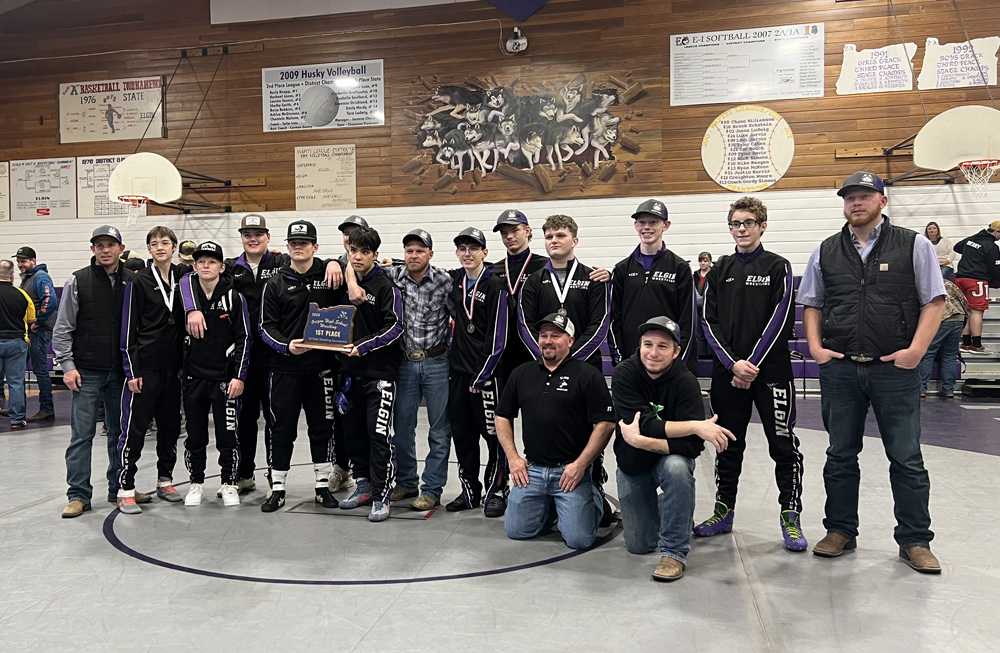 Elgin won the boys 1A State Championship tournament for the third straight year