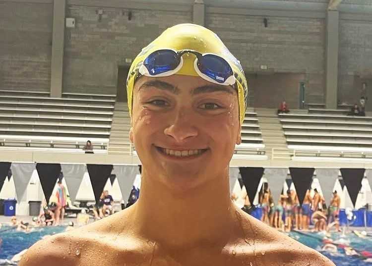 Nelson junior Drew Eubanks has the No. 1 time in the nation in the 100-yard breaststroke for the Class of 2026.