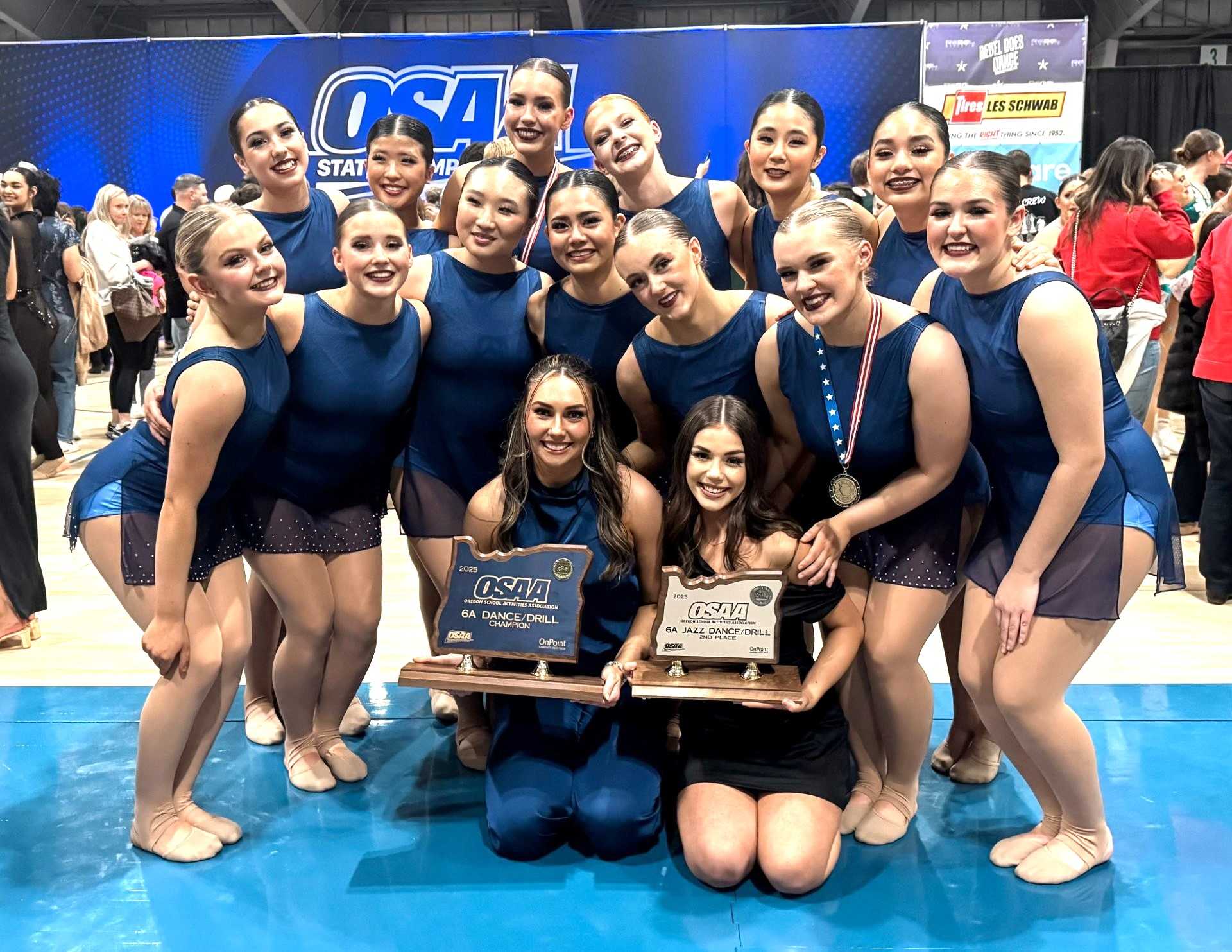Tualatin claims first-ever championship win with its Traditional routine.