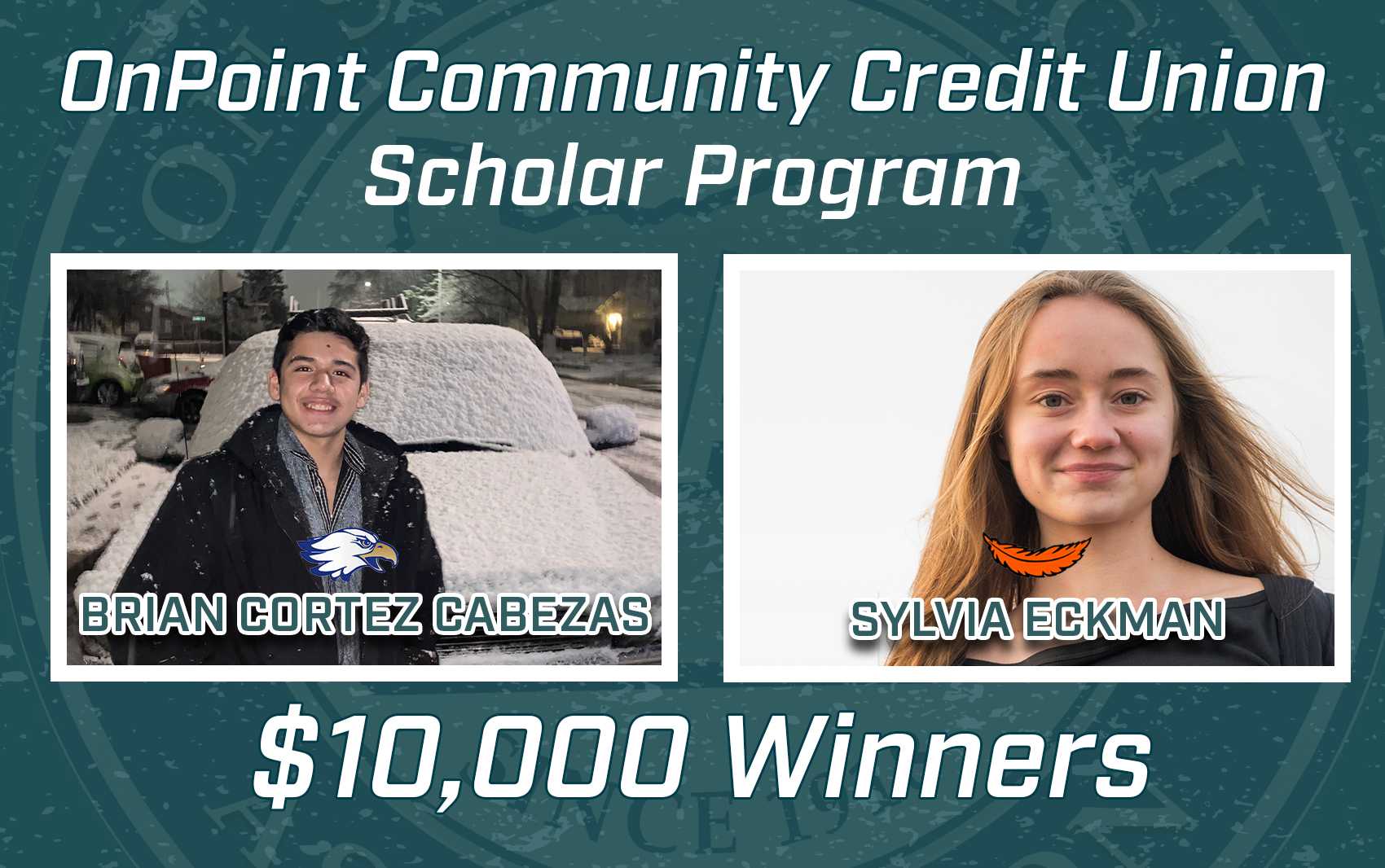 $10,000 Winners Brian Cortez-Cabezas & Sylvia Eckman