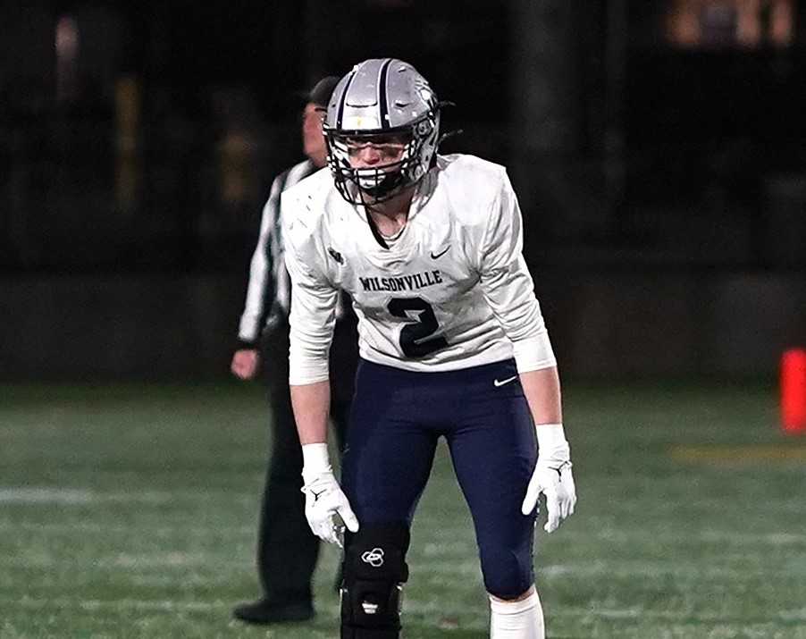 Junior receiver and free safety Ben Wiepert is among a handful of key returning players for Wilsonville. (Photo by JR Olson)