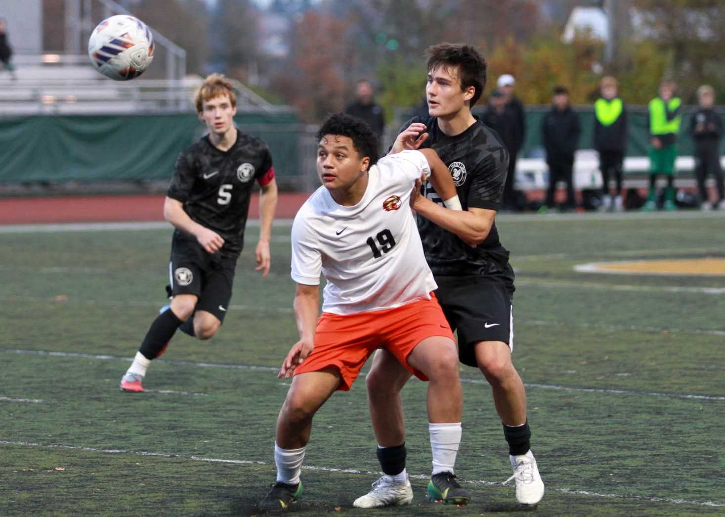 Gio Ruano-Aguilera has a team-high 14 goals for Beaverton, the back-to-back Metro League champion. (Photo by Miles Vance)