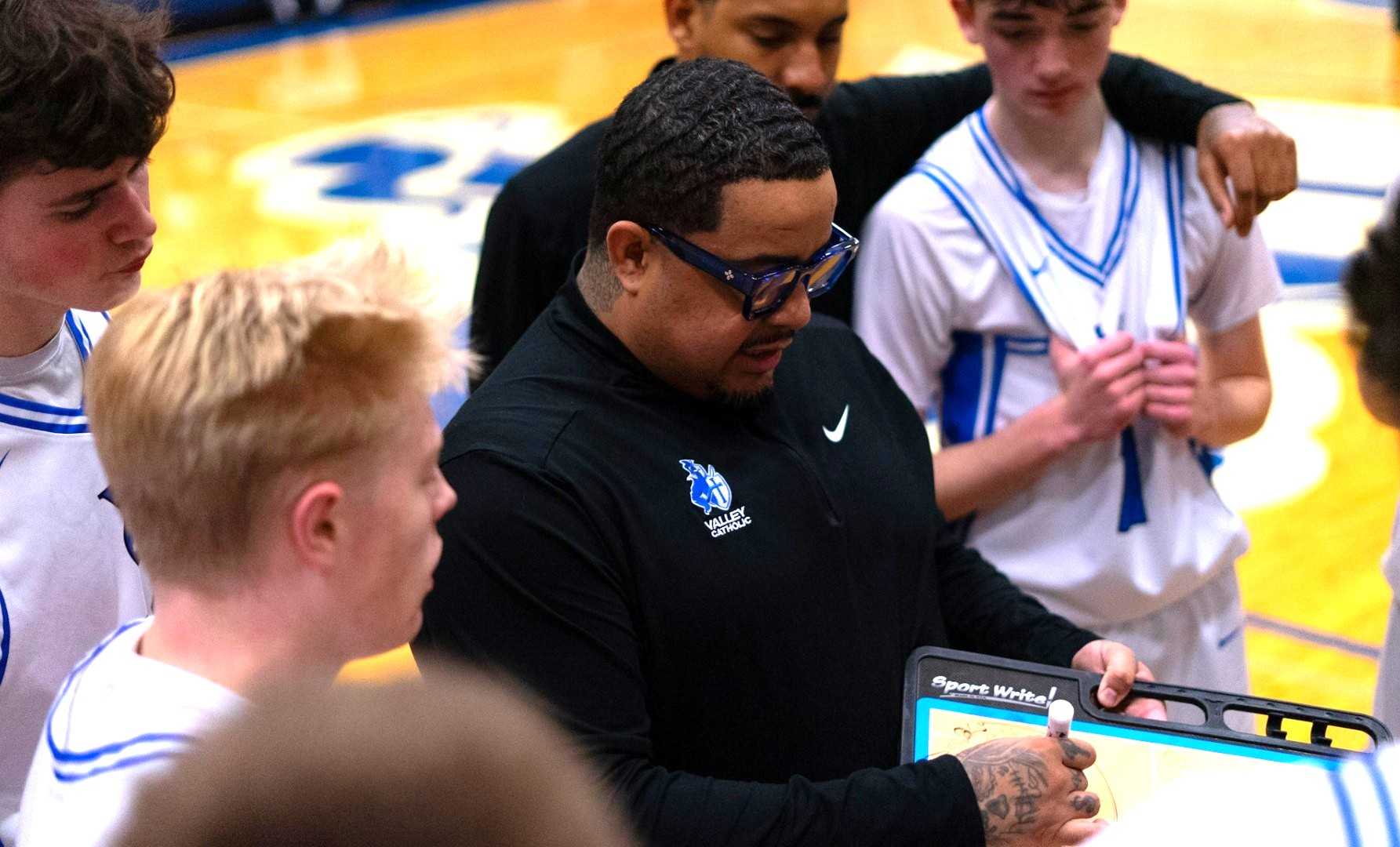 Valley Catholic has climbed to No. 1 in the OSAAtoday 3A coaches poll under new coach Bryan Fraser. (Photo by Brett Fifer)