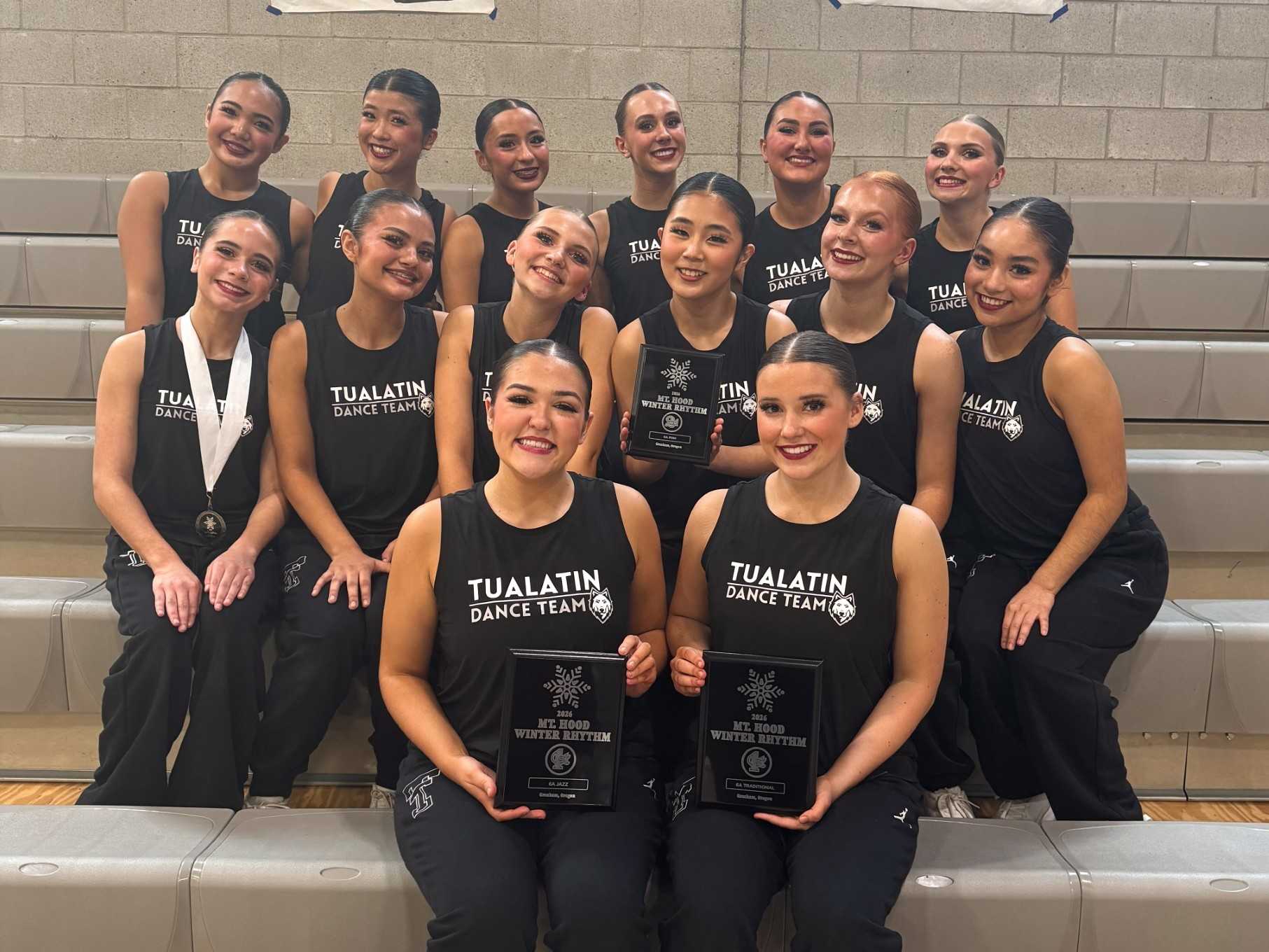 Tualatin at Gresham's Mount Hood Winter Rhythm competition.