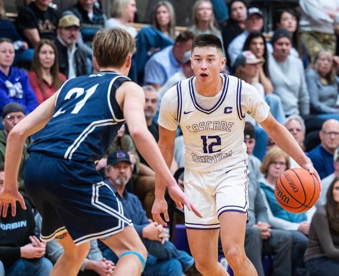 Deryk Farmer, a starter on Cascade Christian's 2024 state title team, provides senior leadership. (Hoffman Photography)