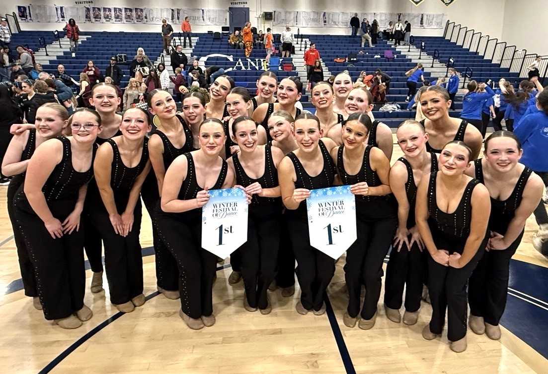 Silverton wins Jazz and Traditional categories at Canby's Winter Festival of Dance Competition.