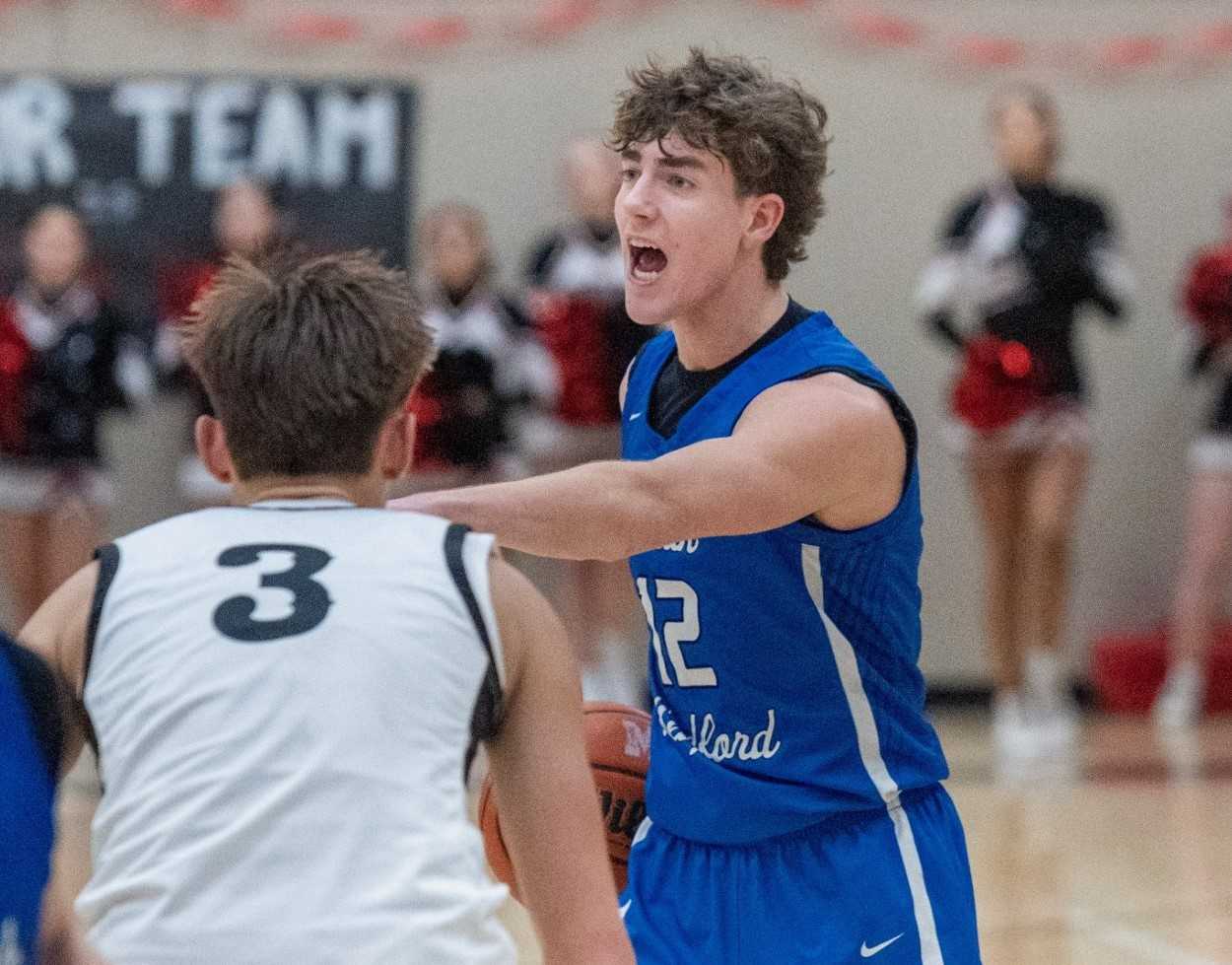 South Medford senior Joey Clevenger has returned after missing a month with a broken foot. (Photo by Brandon Fullenwider)