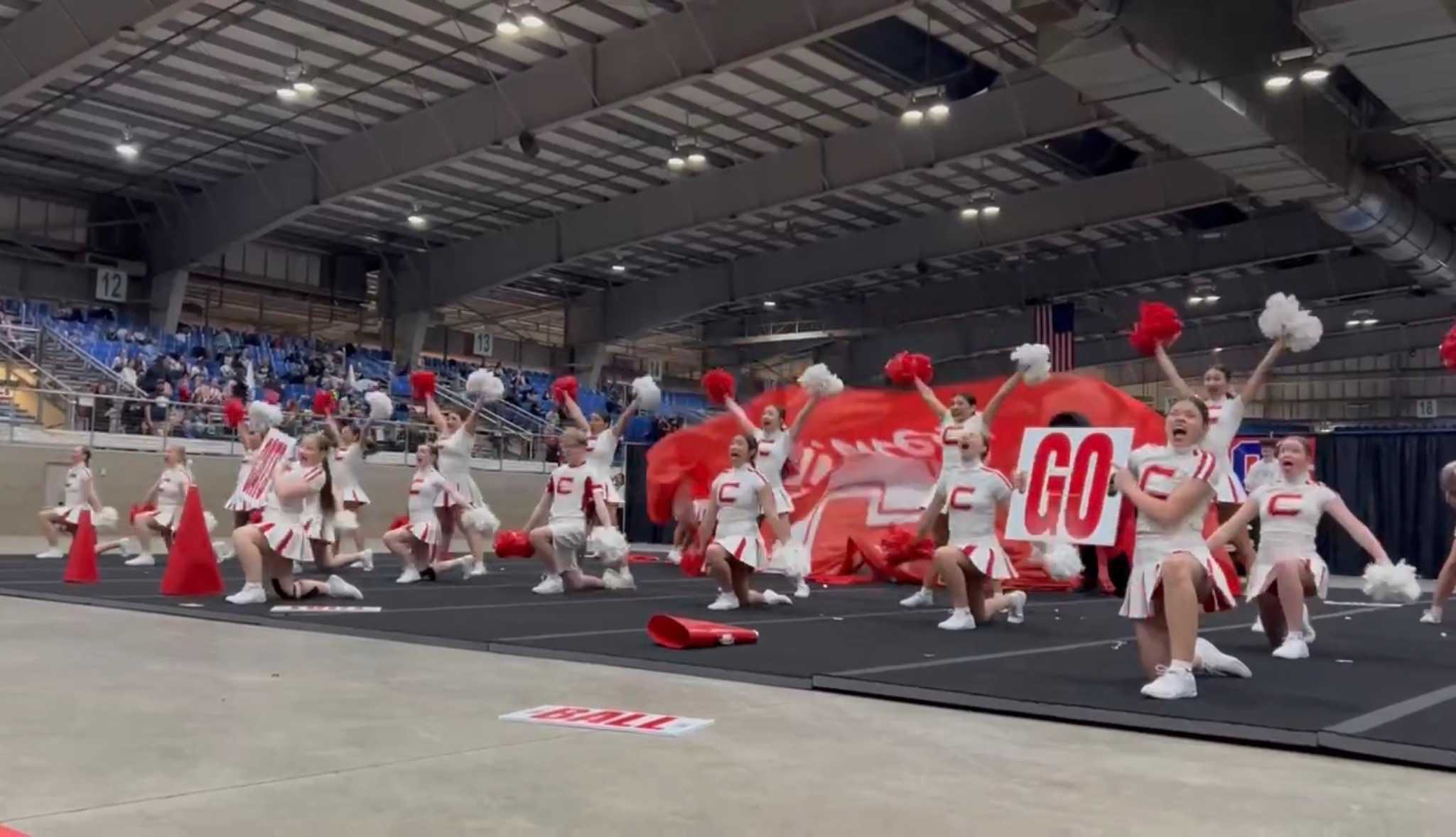 Central High School competing in the 5A Game Day division.