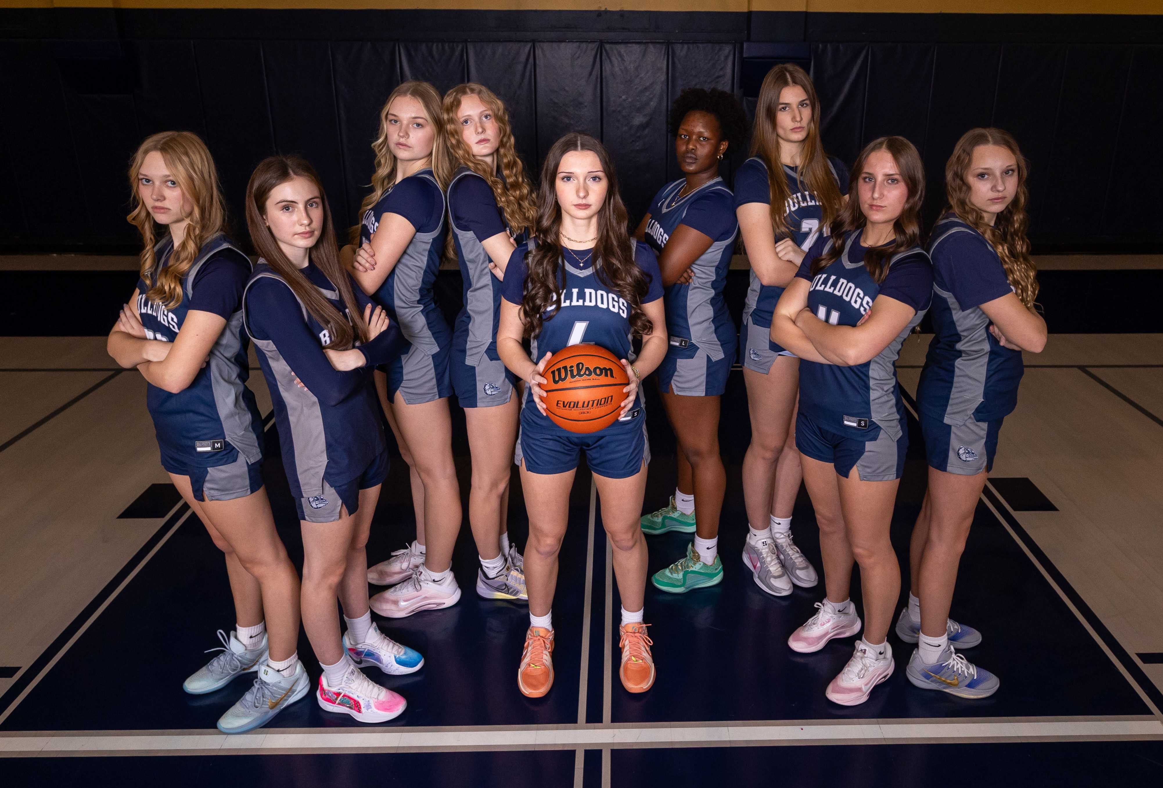 The West Albany girls basketball team is looking to win its first state title this year. (Photo from Shawn Stinson)