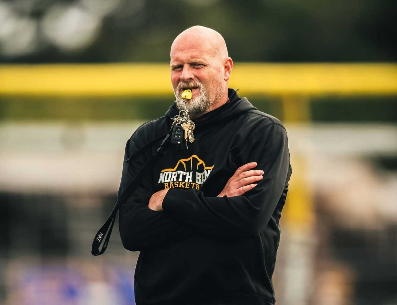 Ryan Goll was the defensive coordinator for North Bend teams that made three 4A championship games. (Photo by Steve Chan)