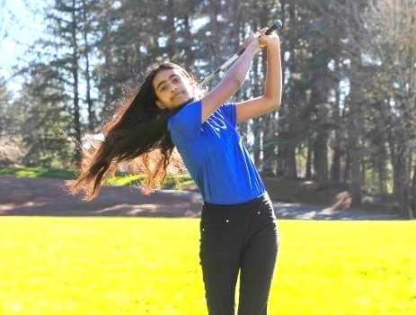 Catlin Gabel senior Vishaka Priyan, committed to Emory University, shot 6-under par at state last year. (Catlin Gabel)