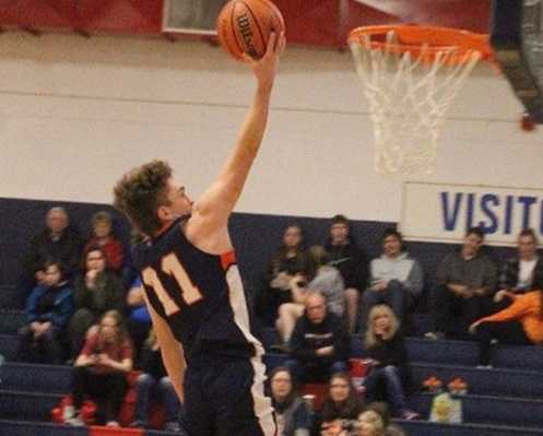 Monroe junior guard Zach Young has a knack for getting to the rim.