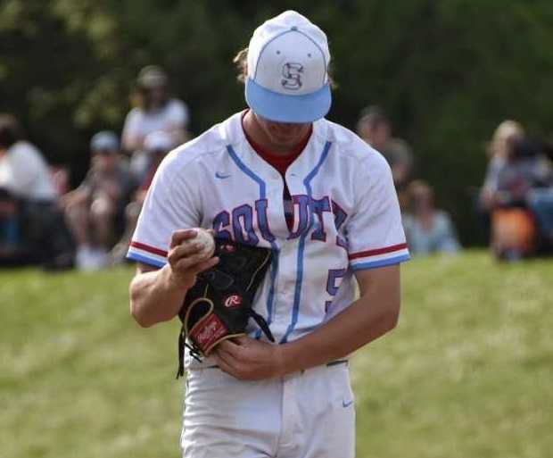 South Salem pitcher Ryan Brown held Sprague in check in Friday's 4-2 win. (Photo by Jeremy McDonald)