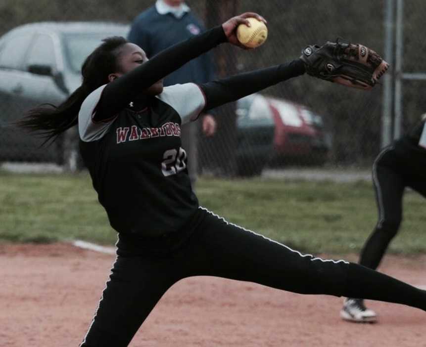 Nicki Derrick pitched North Douglas to the 2A/1A title as a freshman in 2017. (Photo by Becky Gerrard)