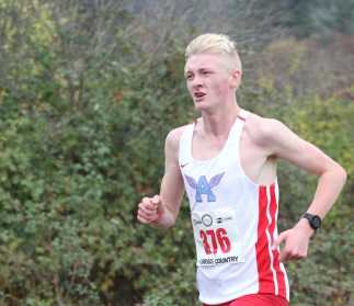 Ashland junior Evan Holland won his first race by nearly one minute. (NW Sports Photography)