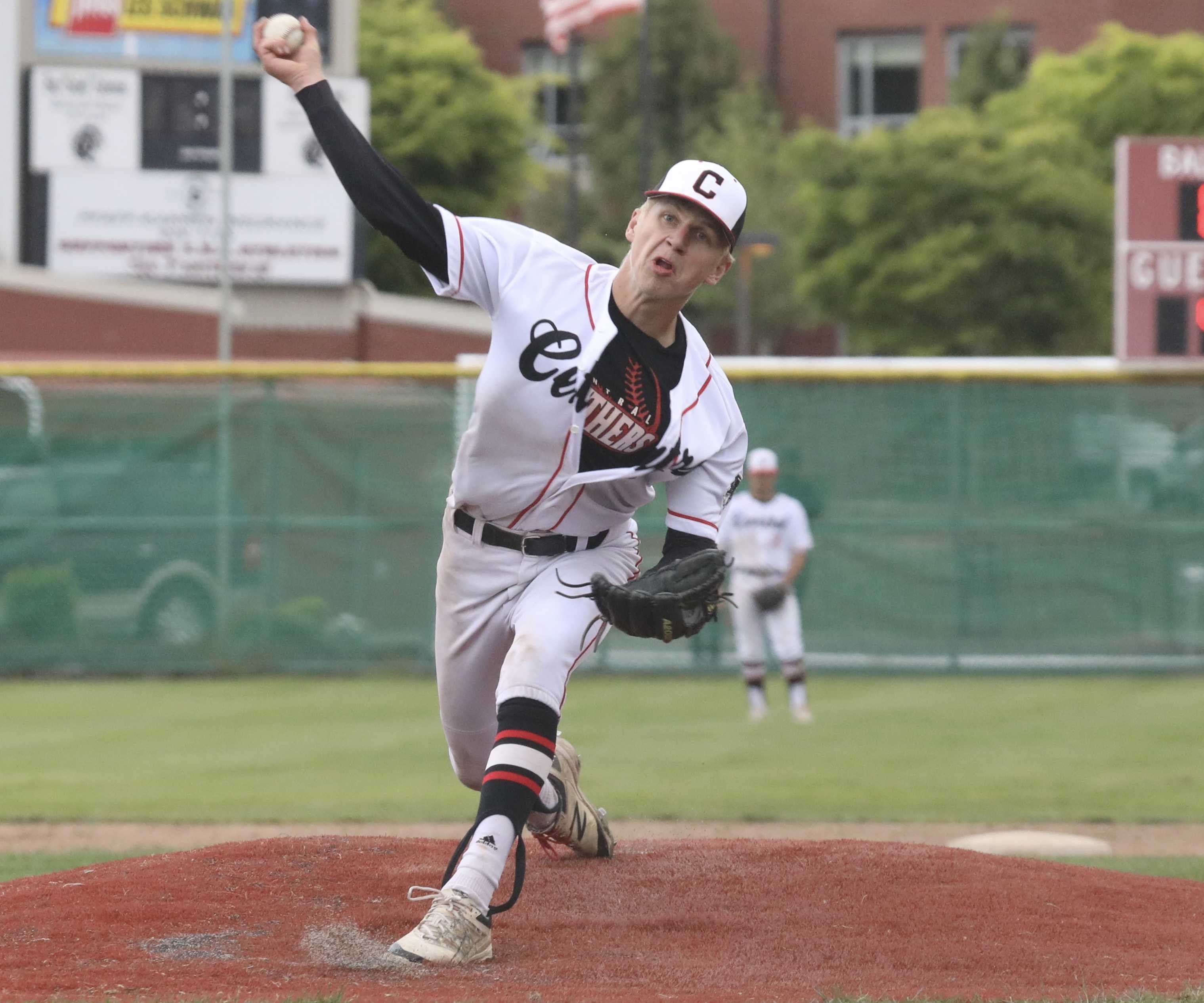 Central senior Branden Lesmeister drove in two runs and closed out the last 1 2/3 innings for the save (Norm Maves Jr.)